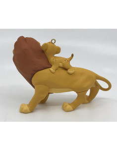 Adorno Hallmark Keepsake Mufasa y Simba El Rey León QX5406 2
