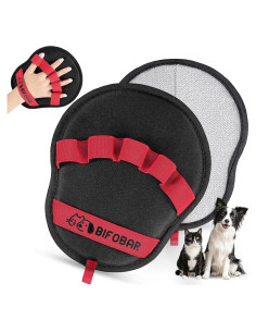 Guante Quitapelos Electroestático Bifobar Rojo 22x18.5cm