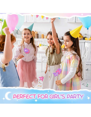 Kit de Varitas de Hada Juexica 24 Piezas Madera DIY