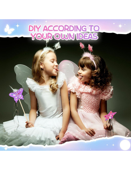 Kit de Varitas de Hada Juexica 24 Piezas Madera DIY