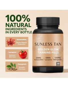 Suplemento bronceador Ardocme 1PCS - Brillo natural sin sol 2