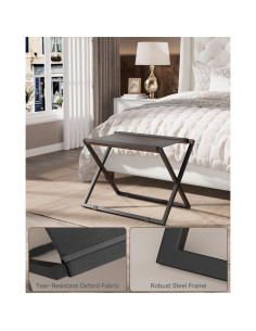 Soporte Plegable para Equipaje IBUYKE Negro 50kg 68.8x40.6cm 2