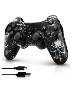 Controlador ISHAKO Inalámbrico PS3/PC - Doble Vibración 6 Ejes