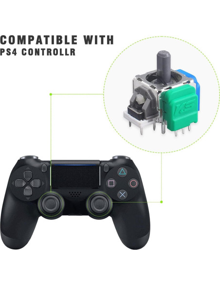 Joystick Electromagnético TMR para PS5/PS4/Switch/Xbox Joystick Electromagnético TMR para PS5/PS4/Switch/Xbox