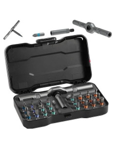 Juego de destornillador de trinquete magnético 24 en 1 Genérico