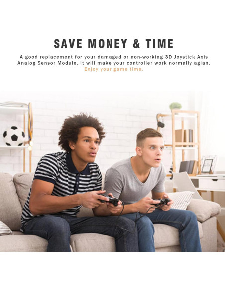 Joystick Electromagnético TMR para PS5/PS4/Switch/Xbox Joystick Electromagnético TMR para PS5/PS4/Switch/Xbox