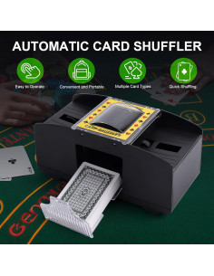 Mezclador Automático de Cartas Xixter 02 para 2 Barajas 2