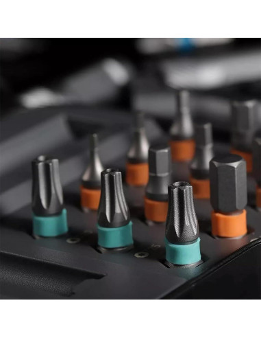 Juego de destornillador de trinquete magnético 24 en 1 Genérico