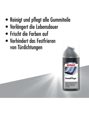Tratamiento de Goma SONAX 03401000 - Limpieza y Mantenimiento