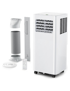 Aire Acondicionado Portátil EUHOMY 10000 BTU 4 en 1 con Control Remoto