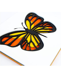 Set de Pintura 3D Wise Elk Rosa - Collage Mariposa 17.78 cm 2