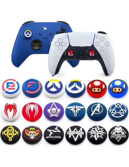 Tapas de Joystick Silicona GGZone para PS5 PS4 Xbox 360