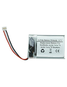 Batería de Reemplazo 500mAh 3.7V para SteelSeries Arctis Nova 7X/7P