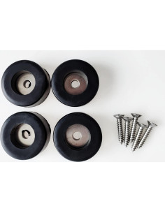 4 Pies de Goma Masmoc para Muebles y Compresores de Aire 2