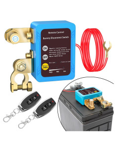 Interruptor de Desconexión de Batería Remoto DNShorix 12V 240A