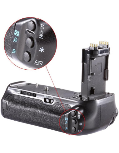 Empuñadura Vertical NEEWER BG-E14 para Canon EOS 70D/80D/90D