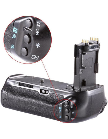 Empuñadura Vertical NEEWER BG-E14 para Canon EOS 70D/80D/90D