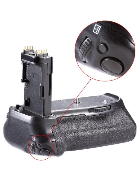 Empuñadura Vertical NEEWER BG-E14 para Canon EOS 70D/80D/90D