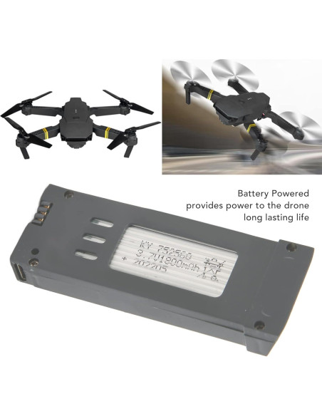 Batería de Litio 1800mAh Luqeeg para Drones E58 L800 JY019