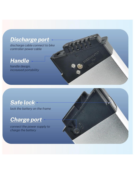 Batería de Ebike Plegable 48V 10.4Ah ShunTongDa DCH-006