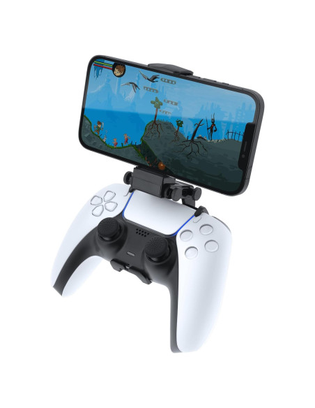 Soporte Bionik Game Clutch para PS5 y teléfono móvil