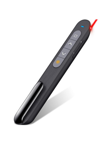 Controlador de Presentación Inalámbrico DinoFire RCRF-021 Bluetooth y RF