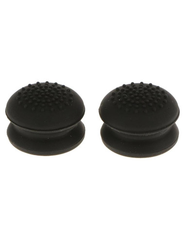2 Tapas Antideslizantes de Goma para Joystick PS4/Xbox - Negro