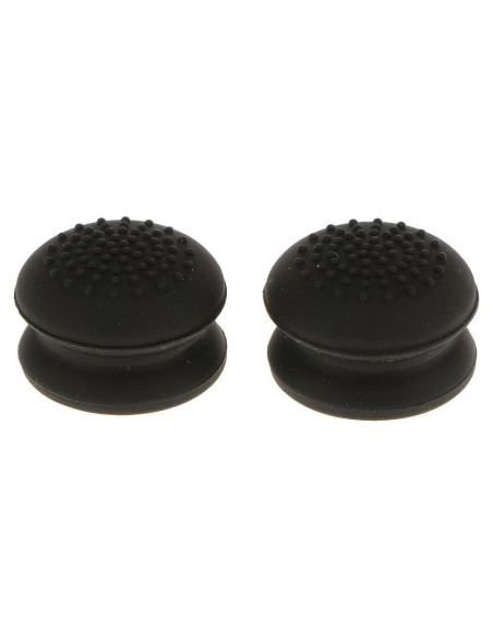 2 Tapas Antideslizantes de Goma para Joystick PS4/Xbox - Negro