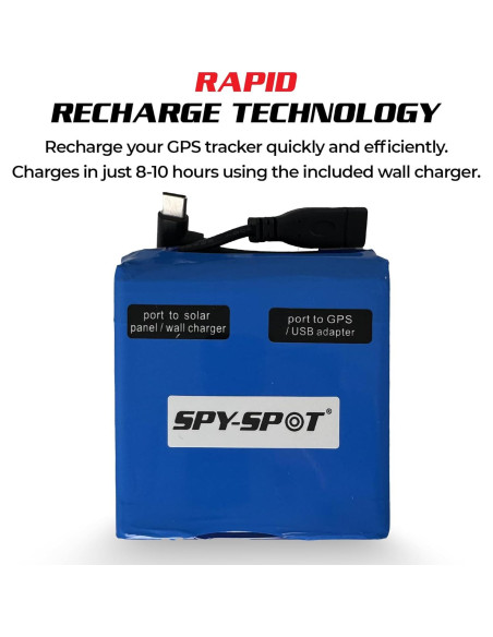 Batería Extendida 24000mAh Spy Spot para Rastreador GPS GL320