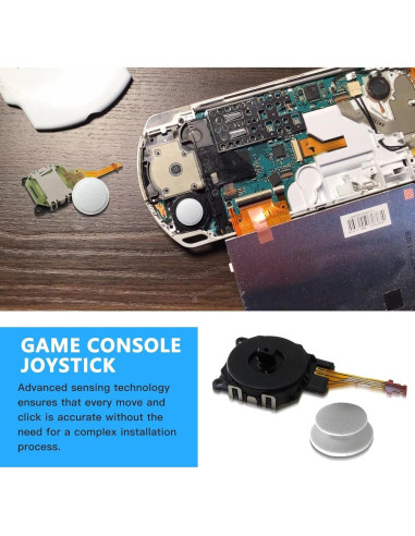 Tapa Joystick Analógica GruDawu para Sony PSP 3000 Blanca
