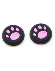 Cubierta de silicona para joystick OCITY gato rosa (2 PCS)