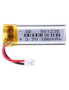 Batería de polímero de litio 3.7V 180mAh BIHUADE 501235