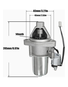 Motor de Arranque Piogarten 12V para Generadores 389cc-439cc 2