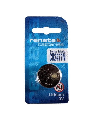 Baterías de Litio Renata CR2477N 3V - 2 Unidades
