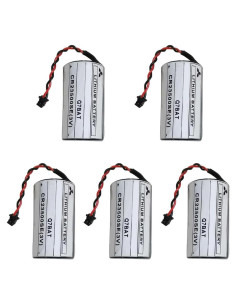 Paquete de 5 Baterías CR23500SE 3V 6000mAh Q7BAT JINGMM
