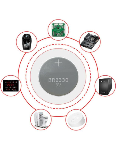 Batería de Litio Desechable DUDUTANG BR2330 3V 255mAh
