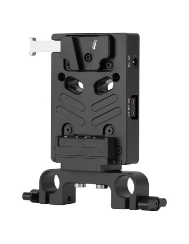 Placa de Batería V Mount Nitze N21-D7 con USB-C y D-tap