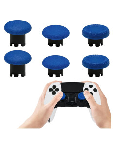 Paquete de 6 tapas joystick PS5 DualSense Edge Azul