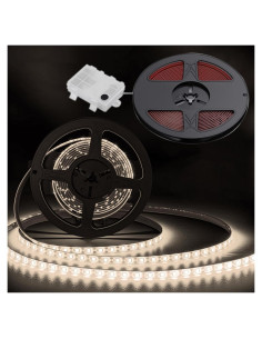 Luces LED Marinas en Tira Shangyuan 5m IP65 Batería Blanca