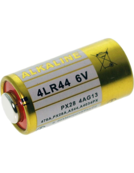 Batería Alcalina Exell A28PX 6V 165mAh Paquete de 3