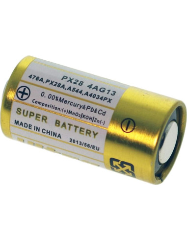 Batería Alcalina Exell A28PX 6V 165mAh Paquete de 3