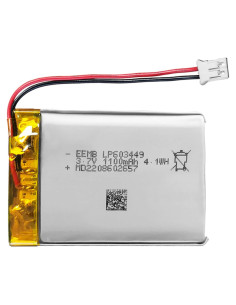 Batería de polímero de litio EEMB 3.7V 1100mAh Lipo con JST