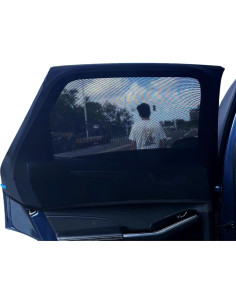 Cortina de Sombra para Ventana Lateral Trasera Henborsfse - 2 Piezas 2