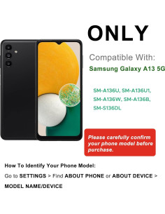 Batería de Reemplazo MAXSHARKS para Galaxy A13 5G EB-BA136ABY 2