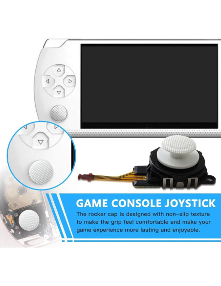 Joystick Analógico Blanco Zafina-UP para Sony PSP 3000 Joystick Analógico Blanco Zafina-UP para Sony PSP 3000