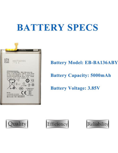 Batería de Reemplazo MAXSHARKS para Galaxy A13 5G EB-BA136ABY