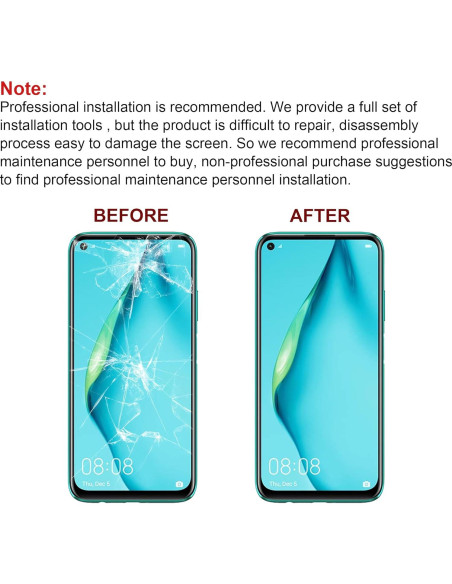 Reemplazo Cristal Pantalla Huawei Mate 20 Pro +OCA Kit Reparación