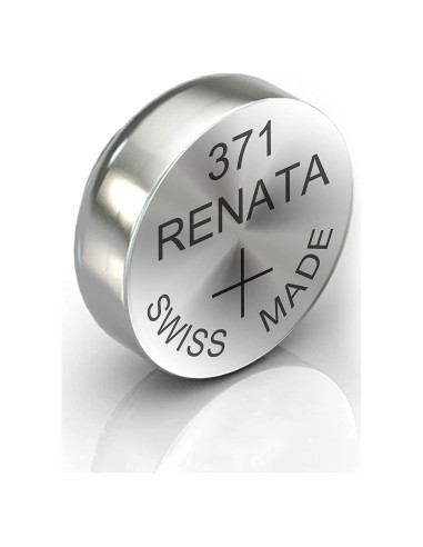 Baterías de Óxido de Plata Renata MP371 x 5 - 1.55V