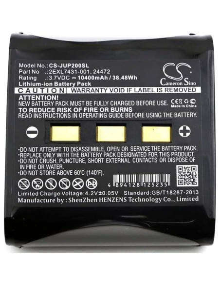 Batería de Reemplazo Evrongx para Allegro 2 y Archer 2 10400mAh