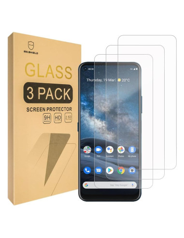 Protector de Pantalla Vidrio Templado Mr.Shield para Nokia 8.3 5G
